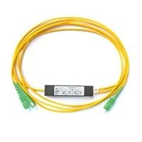 Faser Sc APC/UPC Singlemode Optik-Faser-Länge PLC-Teiler-1*2 0.9mm
