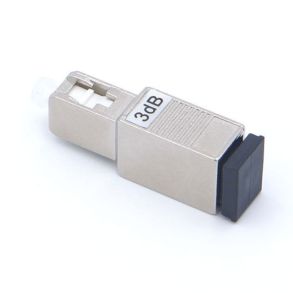 Männlich-weiblicher Faser-Optikabschwächer einkerniges 1 - 30dB mit Metallmaterial