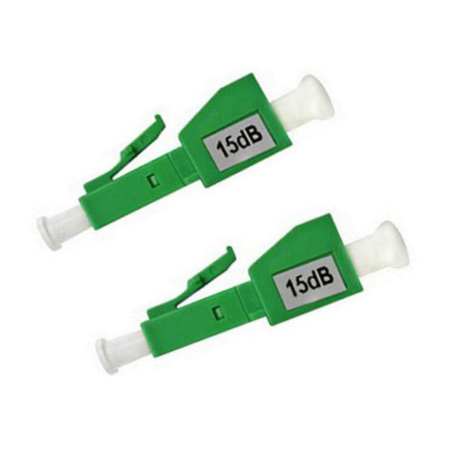 Stecker-Art LC/Faser-Optikabschwächer-Plastik APC 4DB für CATV-System