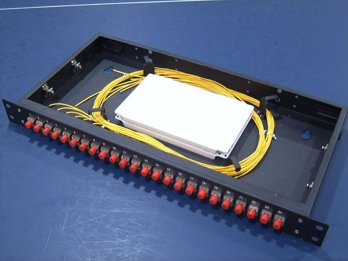 gleitende verstärkende Optikwellenlänge der Faser-1U der Schalttafel-1550nm mit Abweiser