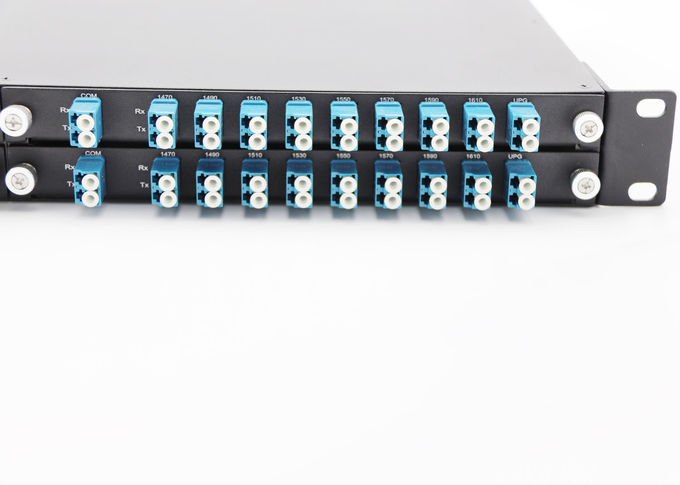 Maximale IL 2.5dB CWDM Mehrfachkoppler-Verlegenheit UPG in Kanäle des Gestell-1U des Berg-8