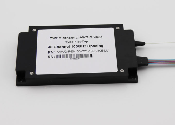 Maximaler Kasten ABS Mehrfachkoppler 40Ch AAWG IL 5.0dB DWDM für Front 5G Strecke/Datacenter