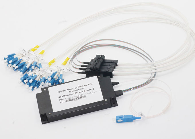 Maximaler Kasten ABS Mehrfachkoppler 40Ch AAWG IL 5.0dB DWDM für Front 5G Strecke/Datacenter