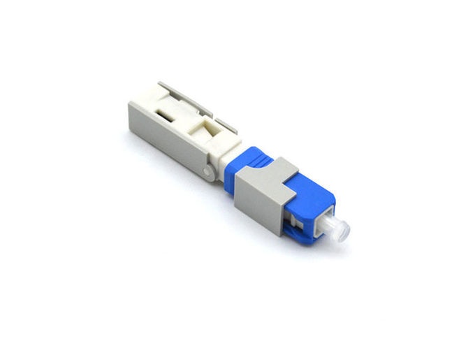 Maschinenhälften-/Schrauben-Faser-schnelles Verbindungsstück-Optikgrün 55mm für FTTH-Transceiverkabel