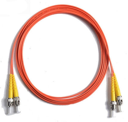 China 62.5 / 125 orange Faser-Optikduplexverbindungskabel, 5Mtrs Wellenlänge PVC Lc zu Sc-LWL - Kabel 1310nm/1550nm fournisseur