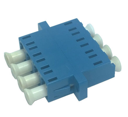 China Vervierfachen Sie optischen Hafen-Adapter 4 Kerne LC UPC, Monomode--bloßen Faser-Adapter fournisseur