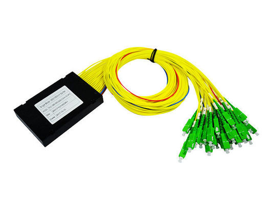 China Einmodenfaser 2 x 32 Optik-PLC-Teiler umweltsmäßig, damit Faser automatisch ansteuert fournisseur