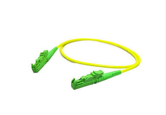 China 2.0mm gelbes Faser-Optikverbindungskabel-SimplexMonomode- G657A E2000/APC fournisseur