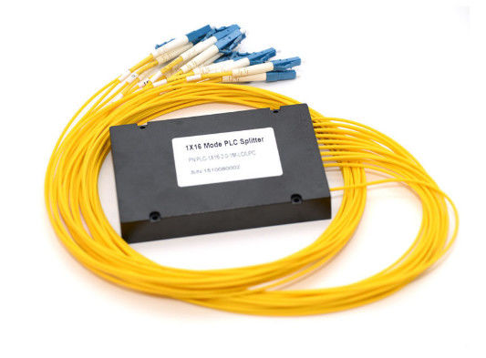 China Lc-/Upc-Faser Optik-PLC-Teiler 1 x Jacke PVC-16 1260 - Wellenlänge 1650nm fournisseur