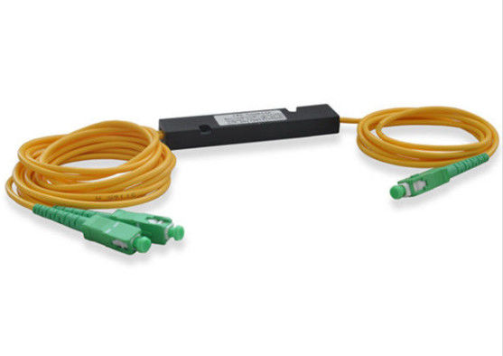 China Einmodenfaser Optik-PLC-Teiler 1 * 2 0.9mm Faser-Längen-niedrige Einfügungsdämpfung fournisseur