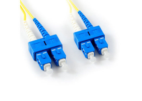 China CATV DX Sc UPC Größen-Plastikwohnung der Faser-Optikverbindungsstück-2,0/3.0mm fournisseur