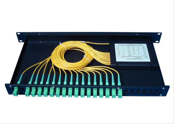 China 2 * 32 APC Sc-Koppler, fixierter Faser-Koppler für PON-Netze/-telekommunikation ordnen gerade fournisseur