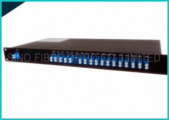 China 1 Rackmount Faser Mux Demux, 18 Kanal-Digital-Demultiplexer U für Backbone-Netz fournisseur