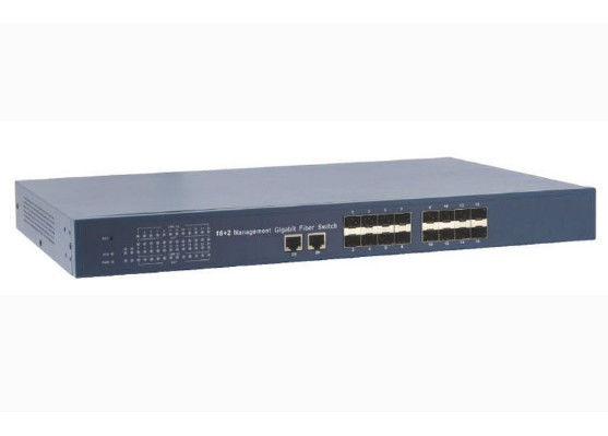 China 1000M SFP Energie über Ethernet-Schalter, Optik der Faser-1310nm zum Ethernet-Schalter mit MAC 8K fournisseur
