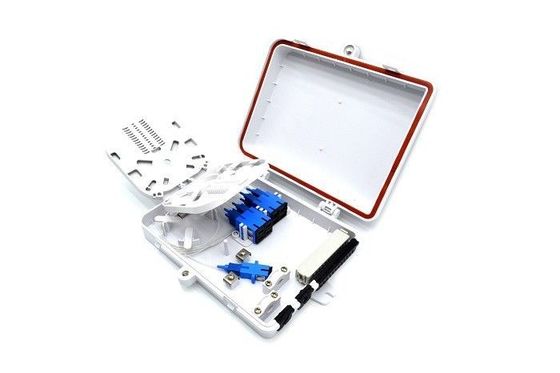 Sc-/LC-Faser-Optikbeendigungs-Kasten, 1 * 4/1 * 8 PLC-Teiler-Lichtwellenleiter-Beendigungs-Kasten fournisseur