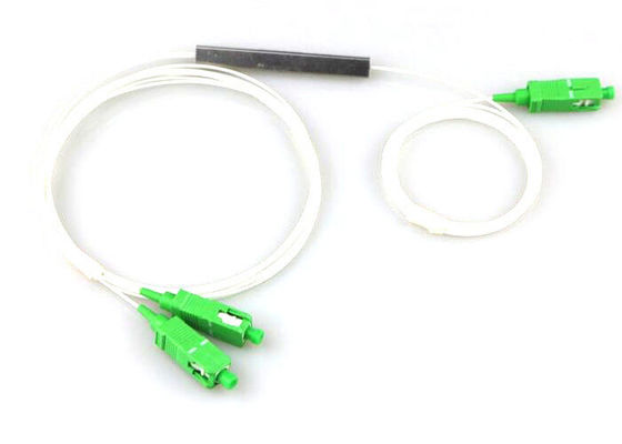 1 * 2 Faser 900um Optik-PLC-Teiler-überlegene Einheitlichkeits-passives optisches fournisseur