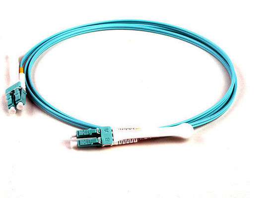 Sc OM3 50/125 zum Sc-Faser-Verbindungskabel, Aqua-Multimodefaser-optisches Kabel PVC-5Mtrs fournisseur