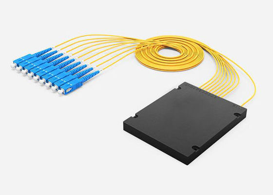 Niedriger Einfügungsdämpfungs-Lichtleiterkabel-Teiler, niedriges PDL 1x8 Kabel PLC-Teiler ABS Rohr-2.0mm 1M fournisseur