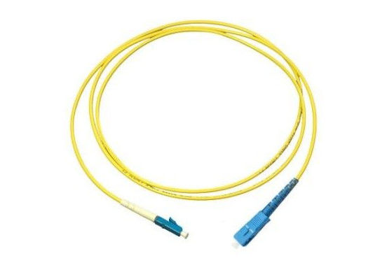 1M / 2M/3M Lc Faser-Verbindungskabel, verschiedenes Verbindungsstück-Duplex-Faser-Verbindungskabel fournisseur
