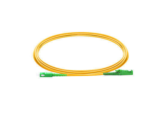 Faser-Optikverbindungskabel 1 FTTH E2000 - 3m Länge 3D verabschiedete die polierte Prüfung fournisseur