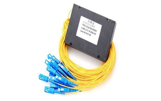 1 / 16 Lichtleiterkabel-Teiler der Weisen-FTTH, optisches Schnur-Teiler ABS Kasten-Paket für Testgerät fournisseur