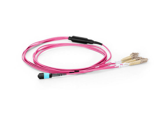 Ziehen Sie Verbindungskabel des Stoß-MPO für Einfügungsdämpfung des Stamm-Kabel-Monomode--0.35dB fournisseur