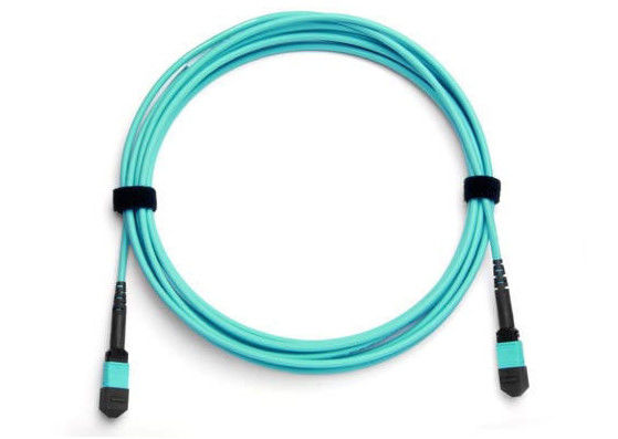 OM3 50/125 Multimodefaser Verbindungskabel, optisches Verbindungskabel-Stamm-Kabel für FTTX-Netz fournisseur