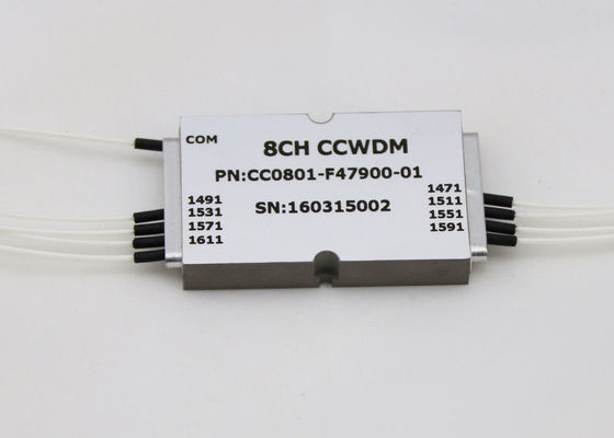 demux mux mit 1 x 8 CWDM optisches kompakte Größe LC/UPC-Verbindungsstück-Art für MUX-/DEMUX-System fournisseur