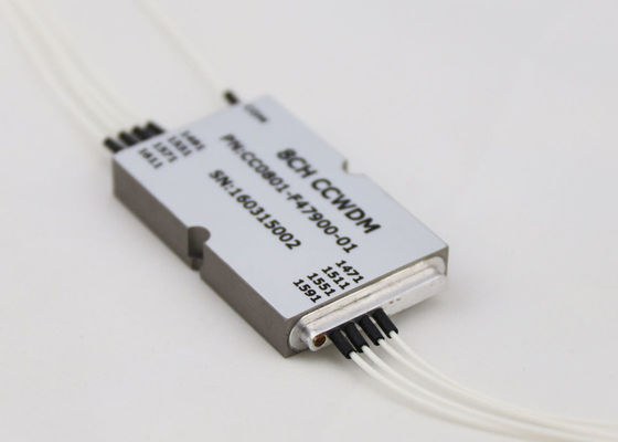 demux mux mit 1 x 8 CWDM optisches kompakte Größe LC/UPC-Verbindungsstück-Art für MUX-/DEMUX-System fournisseur