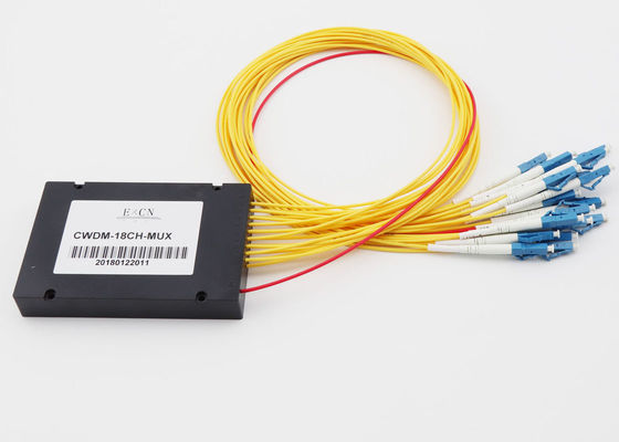 Hohe Zuverlässigkeit Mux Demux Cwdm, 4Ch/8Ch/18 Modul Ch CWDM mit LC-Verbindungsstücken fournisseur