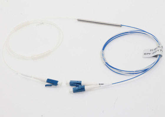 Kundenspezifische Längen-optischer Demultiplexer, fester abgedämpfter passiver Cwdm Mehrfachkoppler Faser IL 0.6dB mit Verbindungsstücken fournisseur