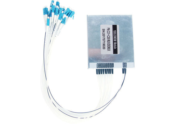 KASTEN optisches Mux Demux DWDM Alu für Breitbandkommunikation 100GHz IFU-Kanalabstand fournisseur